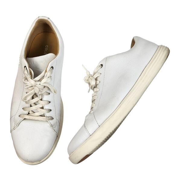 Cole Haan Other - Cole Haan Casual Shoes Mens 8 Grand 0S White Leather